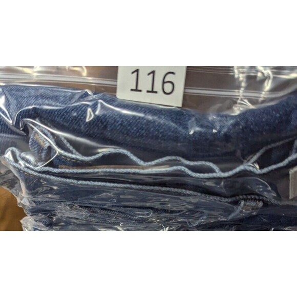 LL Bean Women Jeans 12x25 Reg Floral Flannel Lined Double L Relaxed Fit Straight - Picture 16 of 16